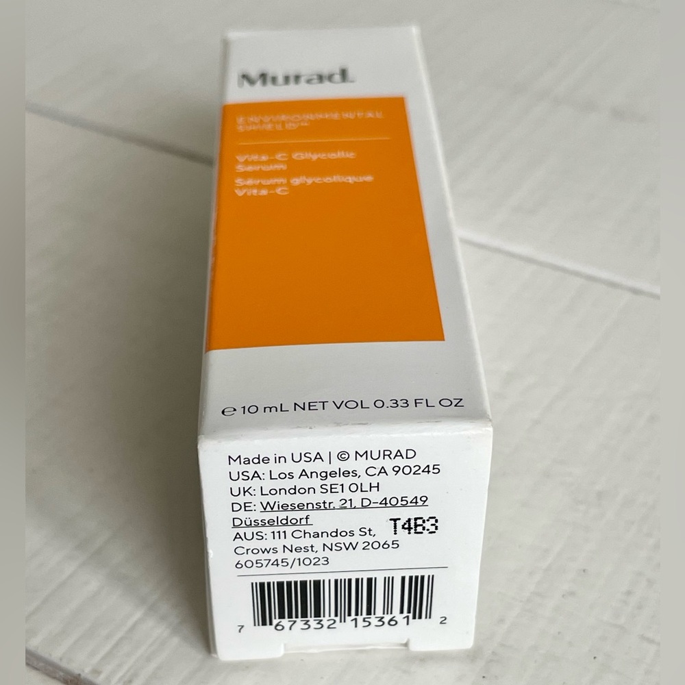 Murad Environmental Shield Vita-C Glycolic Serum Travel Size 0.33 fl oz - Picture 8 of 11